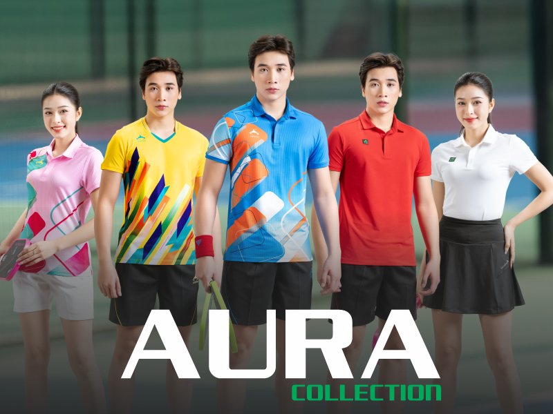 Vinapro Sport ra mắt BST AURA COLLECTION 2025 